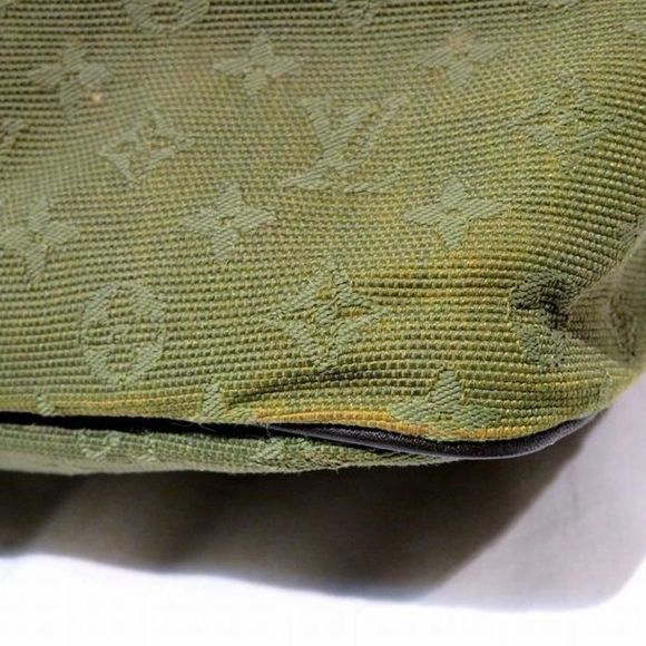 Lucile GM Mini Bag Tote Bag Monogram Canvas x Leather Khaki x Brown - Picture 4 of 7